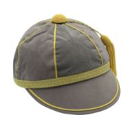 Picture of Honours Cap Warm Grey With Gold Trim
