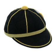 Honours Cap Black With Gold Trim front right view