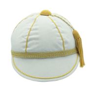 Picture of Honours Cap White With Gold Trim