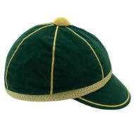  Honours Cap Bottle Green With Gold Trim side right view