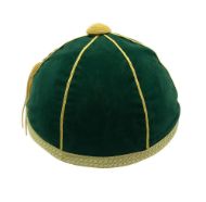  Honours Cap Bottle Green With Gold Trim back view