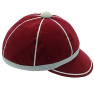 Picture of Honours Cap Wine With Silver Trim