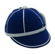 Picture of Honours Cap Dark Royal With Silver Trim