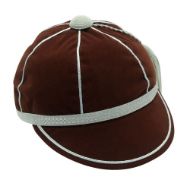 Picture of Honours Cap Dark Brown With Silver Trim