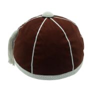 Picture of Honours Cap Dark Brown With Silver Trim