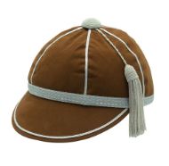 Picture of Honours Cap Brown With Silver Trim