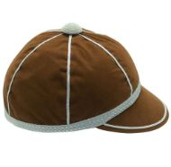 Picture of Honours Cap Brown With Silver Trim