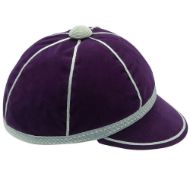 Picture of Honours Cap Purple With Silver Trim