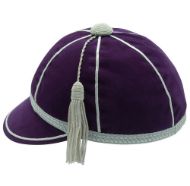 Picture of Honours Cap Purple With Silver Trim