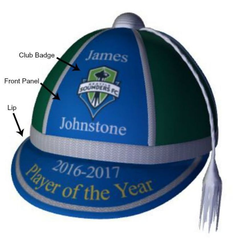 Picture of Personalised Player of the Year Presentation Cap