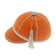 Picture of Honours Cap Orange With Silver Trim