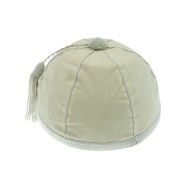 Picture of Honours Cap Cream With Silver Trim