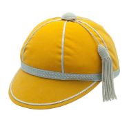 Dark Gold Honours Cap with Silver Trim